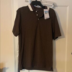 Nike Men's Brown Polo Shirt